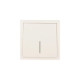 Выключатель 1-кл. с индик. СП ZIMA IP20 10А безвинт. зажим слон. кость LEZARD 704-9088-111QC