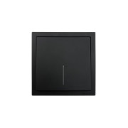 Выключатель 1-кл. с индик. СП ZIMA IP20 10А безвинт. зажим черн. бархат LEZARD 704-4288-111QC