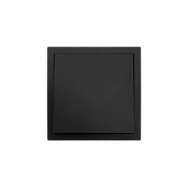 Выключатель 1-кл. СП ZIMA IP20 10А безвинт. зажим черн. бархат LEZARD 704-4288-100QC