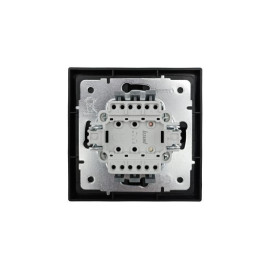 Выключатель 1-кл. СП ZIMA IP20 10А безвинт. зажим черн. бархат LEZARD 704-4288-100QC