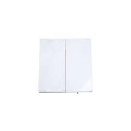 Выключатель 2-кл. СП ZIMA IP20 10А безвинт. зажим бел. LEZARD 704-0288-101QC