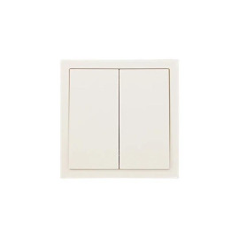 Выключатель 2-кл. СП ZIMA IP20 10А безвинт. зажим слон. кость LEZARD 704-9088-101QC