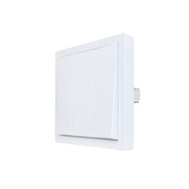 Выключатель 3-кл. СП ZIMA IP20 10А безвинт. зажим бел. LEZARD 704-0288-109QC