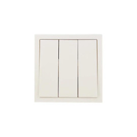 Выключатель 3-кл. СП ZIMA IP20 10А безвинт. зажим слон. кость LEZARD 704-9088-109QC