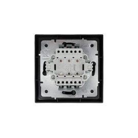 Выключатель 3-кл. СП ZIMA IP20 10А безвинт. зажим черн. бархат LEZARD 704-4288-109QC