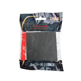 Выключатель проходной 1-кл. СП ZIMA IP20 10А безвинт. зажим черн. бархат LEZARD 704-4288-105QC
