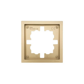 Рамка 1-мест. горизонт. ZIMA зол. LEZARD 704-3600-146