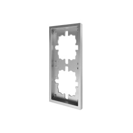 Рамка 2-мест. горизонт. ZIMA сер. матов. LEZARD 704-7400-147