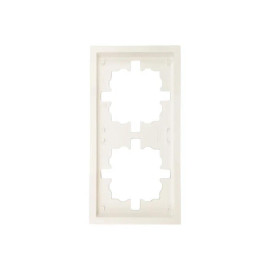 Рамка 2-мест. горизонт. ZIMA слон. кость LEZARD 704-9000-147