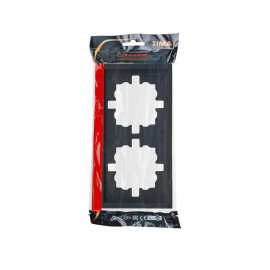 Рамка 2-мест. горизонт. ZIMA черн. бархат LEZARD 704-4200-147