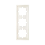 Рамка 3-мест. горизонт. ZIMA слон. кость LEZARD 704-9000-148