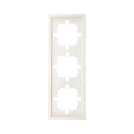 Рамка 3-мест. горизонт. ZIMA слон. кость LEZARD 704-9000-148