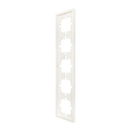 Рамка 5-мест. горизонт. ZIMA слон. кость LEZARD 704-9000-150