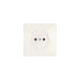 Розетка 1 мест. б/з ПБТ СП ZIMA IP20 16А безвинт. зажим слон. кость LEZARD 704-9088-121BQC