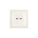Розетка 1 мест. б/з ПБТ СП ZIMA IP20 16А безвинт. зажим слон. кость LEZARD 704-9088-121BQC