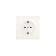 Розетка 1-мест. с/з ПБТ СП ZIMA IP20 16А безвинт. зажим слон. кость LEZARD 704-9088-122BQC