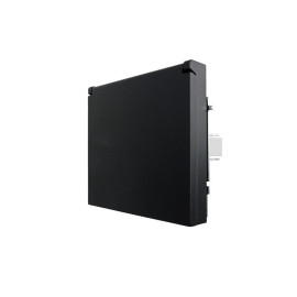 Розетка 1-мест. с/з с крышкой ПБТ СП ZIMA IP20 16А безвинт. зажим черн. бархат LEZARD 704-4288-123BQC