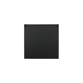 Розетка 1-мест. с/з с крышкой ПБТ СП ZIMA IP20 16А безвинт. зажим черн. бархат LEZARD 704-4288-123BQC