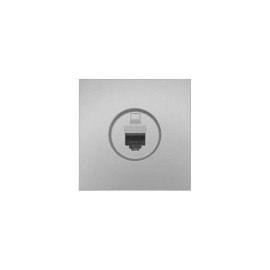 Розетка компьютерная 1-мест. СП ZIMA IP20 сер. матов. LEZARD 704-7488-139