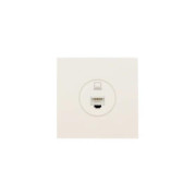 Розетка компьютерная 1-мест. СП ZIMA IP20 слон. кость LEZARD 704-9088-139