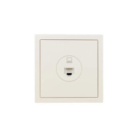 Розетка компьютерная 1-мест. СП ZIMA IP20 слон. кость LEZARD 704-9088-139