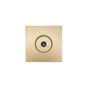 Розетка ТВ оконечная СП ZIMA IP20 зол. LEZARD 704-3688-130