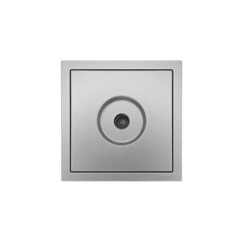 Розетка ТВ оконечная СП ZIMA IP20 сер. матов. LEZARD 704-7488-130