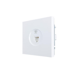 Розетка телефонная евро СП ZIMA IP20 бел. LEZARD 704-0288-137