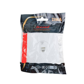 Розетка телефонная евро СП ZIMA IP20 бел. LEZARD 704-0288-137
