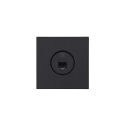 Розетка телефонная евро СП ZIMA IP20 черн. бархат LEZARD 704-4288-137