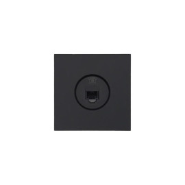 Розетка телефонная евро СП ZIMA IP20 черн. бархат LEZARD 704-4288-137