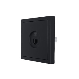 Розетка телефонная евро СП ZIMA IP20 черн. бархат LEZARD 704-4288-137