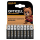 Элемент питания алкалиновый AAA/LR03 (блист. 8шт) Professional Opticell 5052008