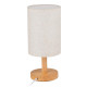 Светильник настольный JH1-01-iv 1х60Вт E27 (основа: натуральное дерево) IP20 JazzWay 5058231