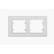 Рамка 2-м Karea LINE STAR жемчуж. Makel 86100702