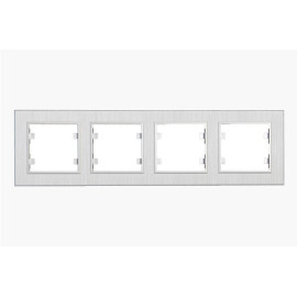 Рамка 4-м Karea LINE STAR жемчуж. Makel 86100704