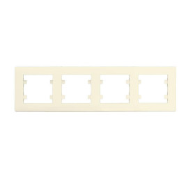 Рамка 4-м Karea RIZZ крем Makel 88010704