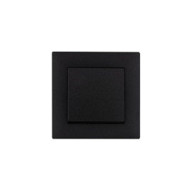 Выключатель 1-клав. Karea RIZZ STAR чер. Makel 88054001