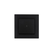 Выключатель проходной 1-клав. Karea RIZZ STAR чер. Makel 88054005