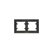 Рамка 2-м Karea RIZZ STAR чер. Makel 88054702