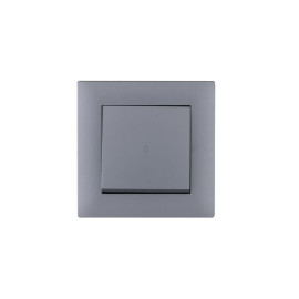 Выключатель проходной 1-клав. Karea RIZZ STAR сер. Makel 88065005