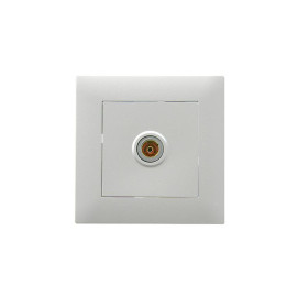 Розетка TV проходная Karea RIZZ STAR сер. Makel 88065007