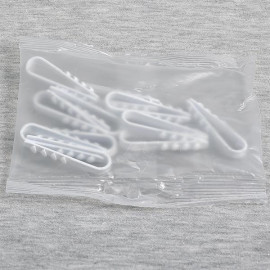 Дюбель-хомут для круглого кабеля 19-25мм бел. (уп.100шт) TOKOV ELECTRIC TKE-DH-19-25-C01