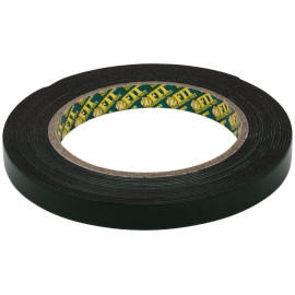 Лента клеящая 2-х сторонняя монтажная на вспененной основе с полимерной подложкой 12ммх5м FIT 11795