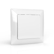 Выключатель 1-кл. СП AVA 10А IP20 в сборе бел. TOKOV ELECTRIC TKL-AV-V1F-C01