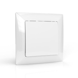 Выключатель 1-кл. СП AVA 10А IP20 в сборе бел. TOKOV ELECTRIC TKL-AV-V1F-C01