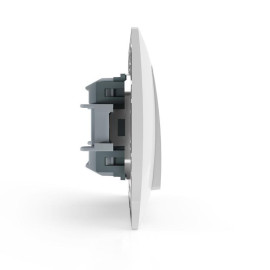 Выключатель 1-кл. СП AVA 10А IP20 в сборе бел. TOKOV ELECTRIC TKL-AV-V1F-C01