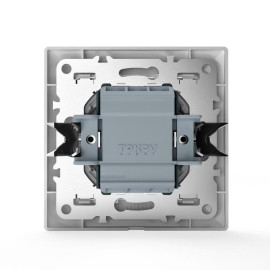 Выключатель 2-кл. СП AVA 10А IP20 в сборе бел. TOKOV ELECTRIC TKL-AV-V2F-C01