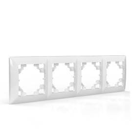 Рамка 4-м AVA бел. TOKOV ELECTRIC TKL-AV-RM4-C01