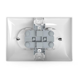 Розетка 2-м СП AVA 16А IP20 с заземл. защ. шторки в сборе бел. TOKOV ELECTRIC TKL-AV-R2FZSF-C01